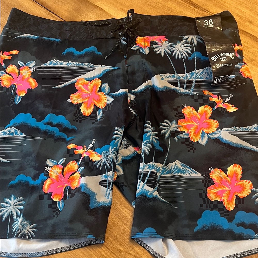 Billabong Tropical Hibiscus Swim Shorts